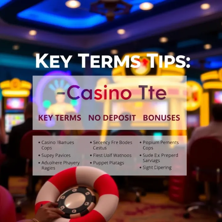 Graphic showing key terms and tips for Australian players to maximize casino bonuses on their smartphones