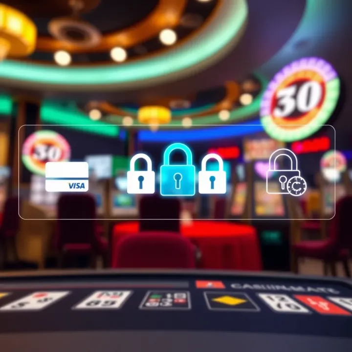 Illustration of digital payment icons representing various secure transaction methods