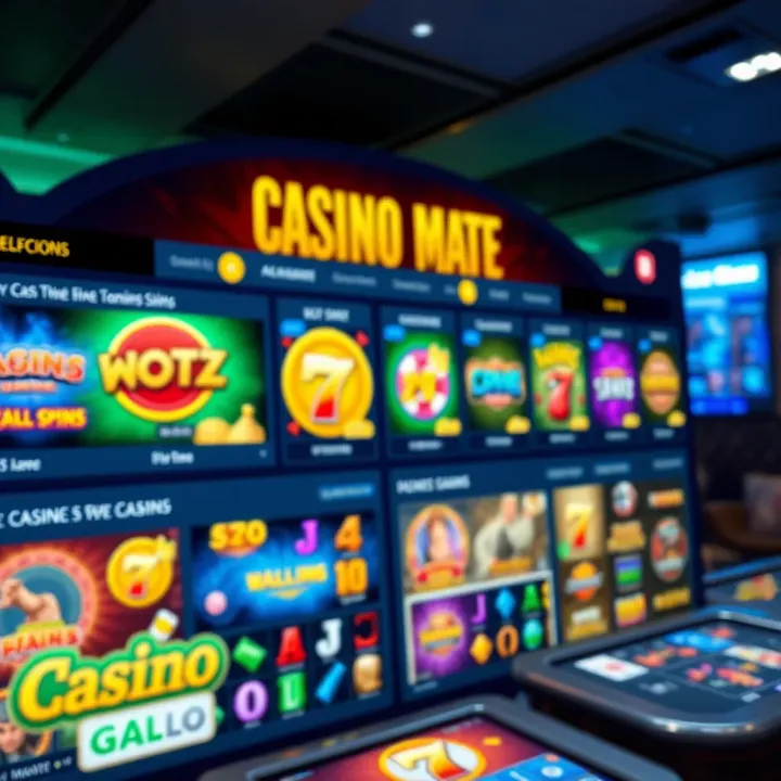 Casino Mate Review: Games, Bonuses & Player Insights