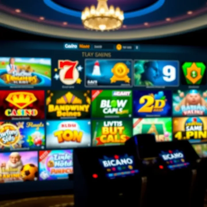 Screenshot showcasing a vibrant selection of casino games on Casino Mate IO platform