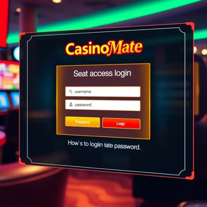 How to Log In to Your Casino Mate Account