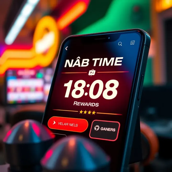 Casino Mate app interface showing Nab Time feature with countdown timer and rewards