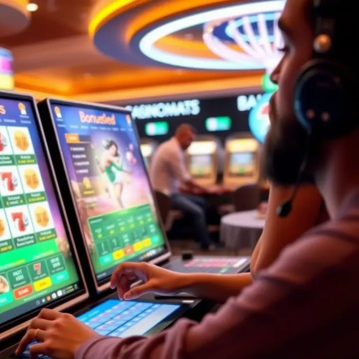 User enjoying bonuses and seamless interface on Casino Mate platform