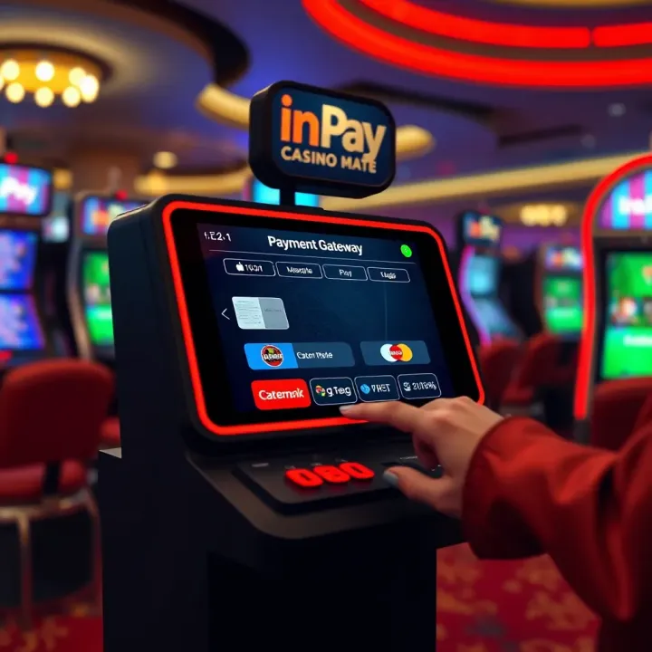 Secure digital payment interface for online casino transactions