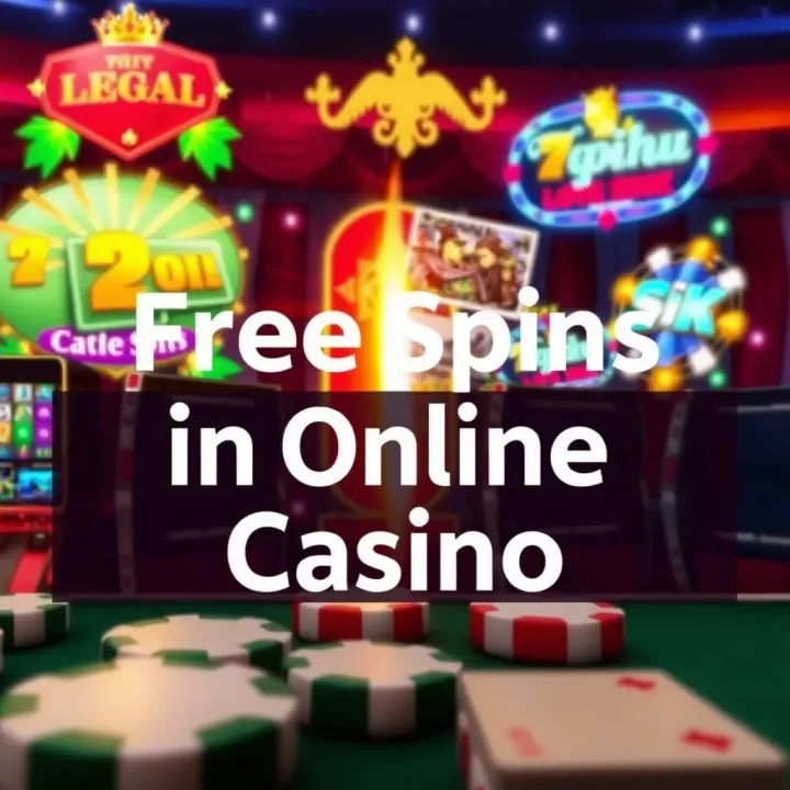 Conceptual graphic showing the contrast between legal and illegal methods of obtaining free spins in online casinos