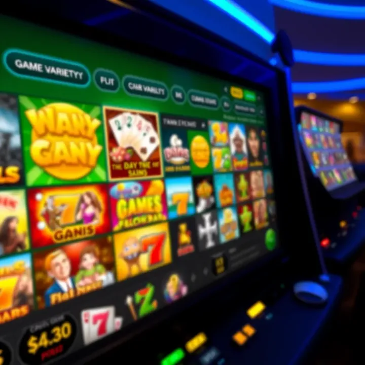 Colorful casino game selection on Mate Casino interface with clear payment method icons