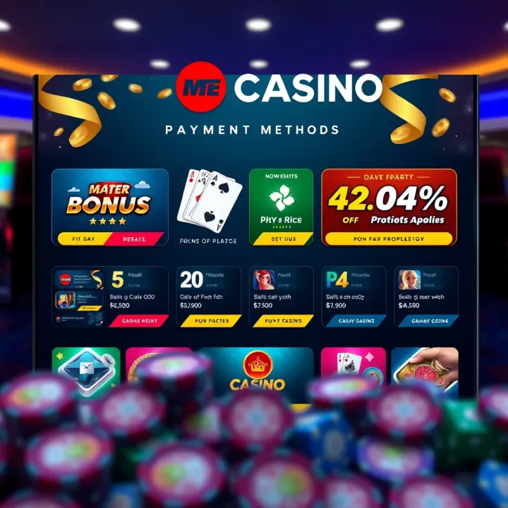 Display of Mate Casino’s bonus offers and payment options for Australian customers