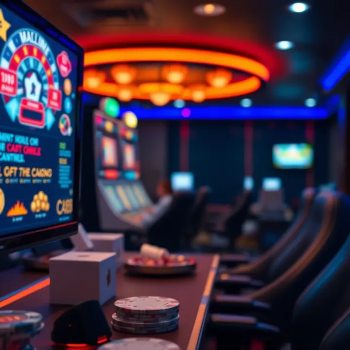 Visual representation of online casino safety measures and security features