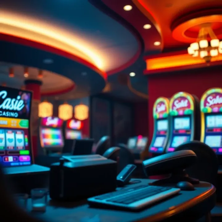 Concept of safe online gambling with trusted casinos and secure transactions
