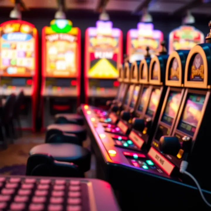 Illustration showing a fast internet connection enhancing online slot game performance