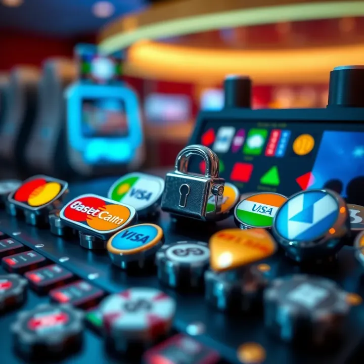 Various secure payment method icons used for quick payouts in Australian online pokies