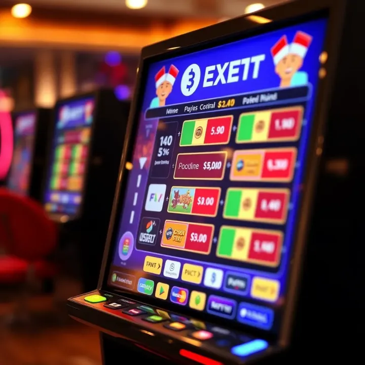 Secure digital payment methods displayed on a screen for online gaming
