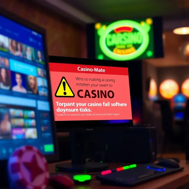 Illustration of a computer screen displaying torrent download warning with caution icons