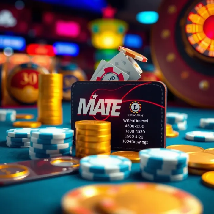 Illustration of digital wallet with casino chips and coins representing online withdrawal options