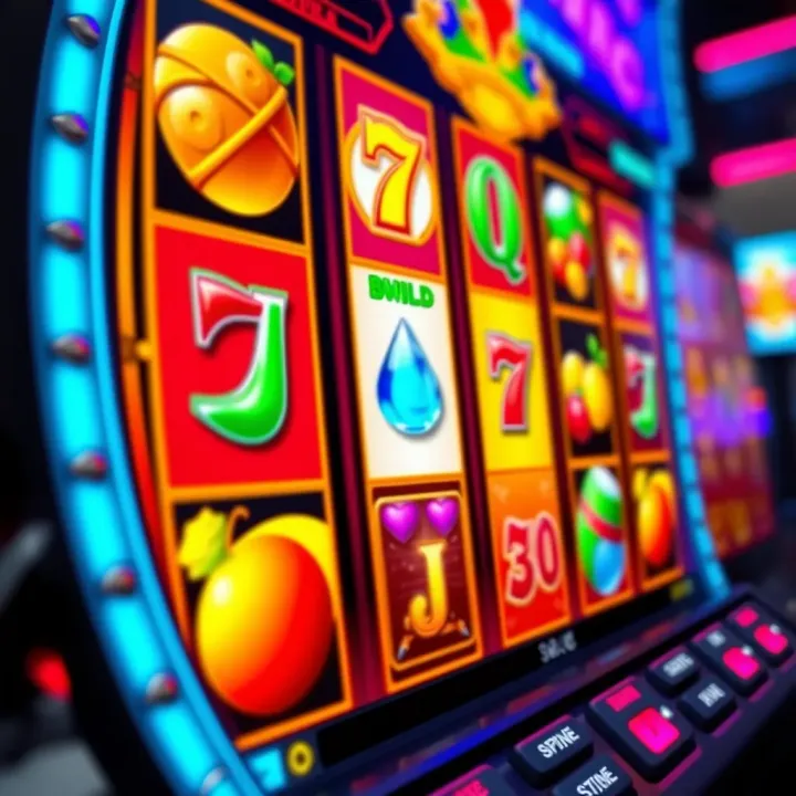Colorful online pokies reels with various symbols spinning on a digital screen