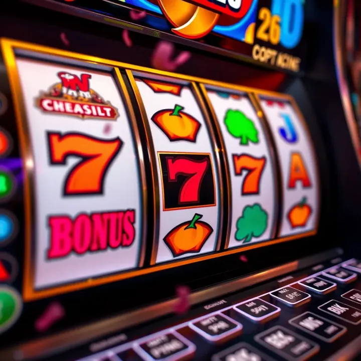 Digital slot machine reels with vibrant symbols indicating bonus activation