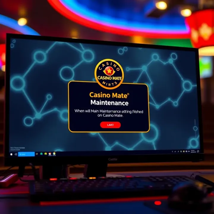 When Will Maintenance Be Finished on Casino Mate?