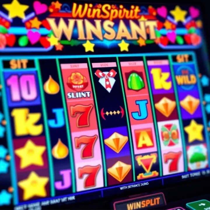 Colorful online casino slot reels showing vibrant symbols and winning combinations on a digital screen